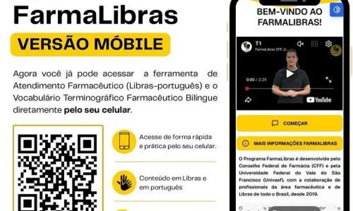 Revolução na saúde: FarmaLibras agora no seu celular para acessibilidade total!