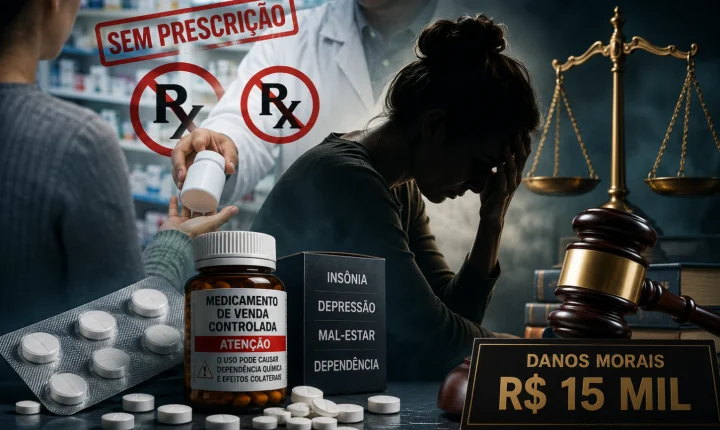 TJMG mantém condenação de farmácia por induzir dependência química em cliente